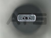 Holes 125um and 175um As-Molded in Black Zirconia!